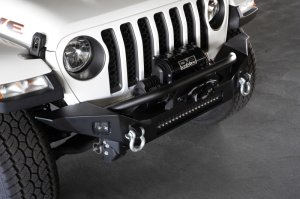 Jeep Gladiator JT Front Bumper - DV8 Offroad - FS-7 Mid-Width Winch - `20-`23
